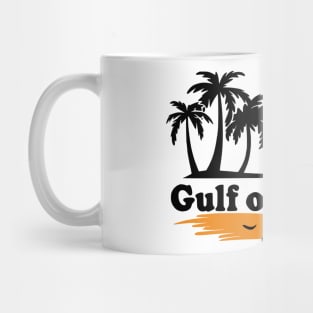 Gulf-of-Mexico-Retro-Vintage-Beach Mug